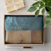 Papier Mousseline Découpage hippo flamboyant Whimsical (Cadeau)