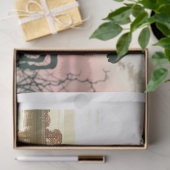 Papier Mousseline Decoupage Horses Double Exposure 11x14 Canvas (Cadeau)