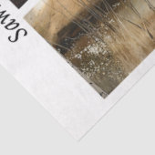 Papier Mousseline Decoupage Horses Handsaw & Sign Designs  (Détail)