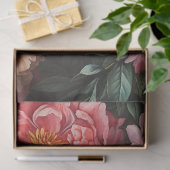 Papier Mousseline Découpage Image artistique Visage de crâne dans le (Cadeau)