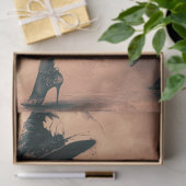 Papier Mousseline Découpage Imaginaire gothique Sorcière Effets mono (Cadeau)