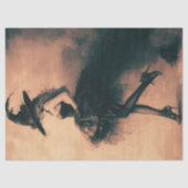 Papier Mousseline Découpage Imaginaire gothique Sorcière Effets mono (Recto)