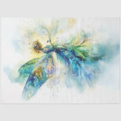 Papier Mousseline Découpage Imaginaire lunaire Terre Fée (Recto)