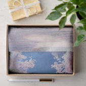 Papier Mousseline Découpage Imaginaire Plage Eaux Turquoise Bulle (Cadeau)