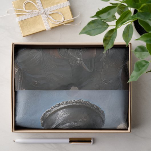 Papier Mousseline Découpage Imaginaire Steampunk Giraffe (Cadeau)