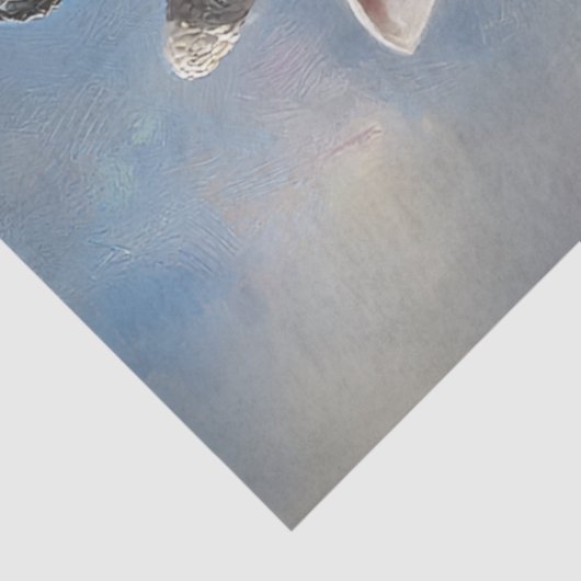 Papier Mousseline Découpage Imaginaire Steampunk Giraffe (Détail)