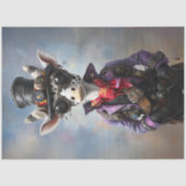 Papier Mousseline Découpage Imaginaire Steampunk Giraffe (Recto)