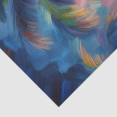 Papier Mousseline Découpage impressionniste de palmiers tropicaux (Détail)