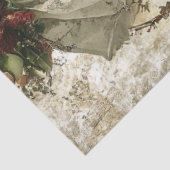 Papier Mousseline Découpage Jambes elfes de Noël Cuisson blanche (Détail)