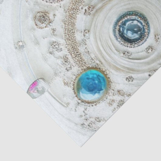 Papier Mousseline Découpage Joaillerie Lady Art Motif (Détail)