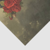 Papier Mousseline Découpage Jour de mariage du squelette gothique vi (Détail)