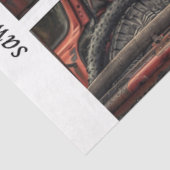 Papier Mousseline Decoupage Kid Firehouse Heroes Firetruck Dalmation (Détail)