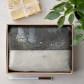 Papier Mousseline Découpage Lapin Blanc & Alice au Pays des Merveill (Cadeau)