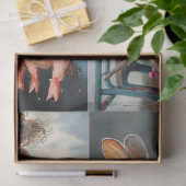 Papier Mousseline Découpage lapins de Saint-Valentin fantaisie Cocho (Cadeau)