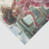 Papier Mousseline Découpage lapins de Saint-Valentin fantaisie Cocho (Détail)