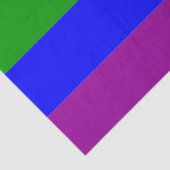 Papier Mousseline Découpage LGBT+ arc-en-ciel (Détail)