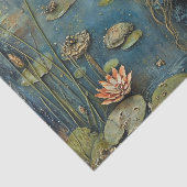 PAPIER MOUSSELINE DÉCOUPAGE LILY POND FAIRY (Détail)