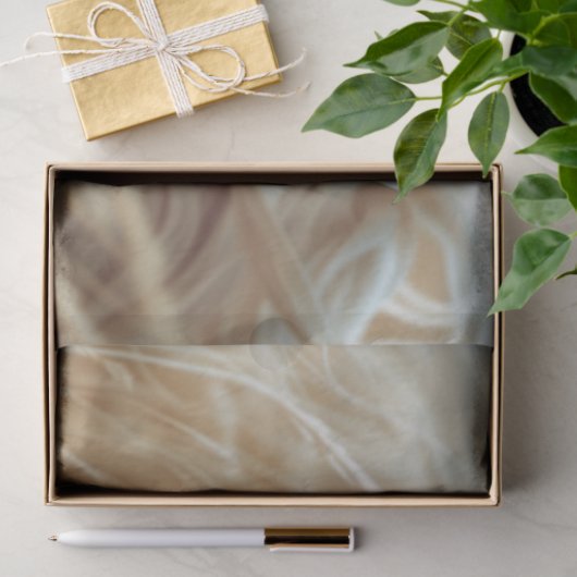 Papier Mousseline Découpage Lion blanc majestueux (Cadeau)