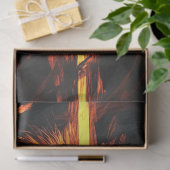 Papier Mousseline Découpage Lion brûler Croix Majestic Guardian (Cadeau)