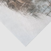 Papier Mousseline Découpage Lion majestueux & Croix (Détail)