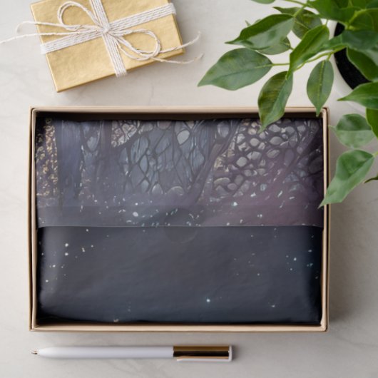 Papier Mousseline Découpage Lizard Motifs cosmiques Stardust (Cadeau)