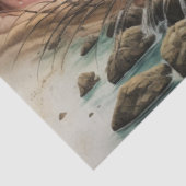 Papier Mousseline Découpage L'oeil de l'Univers comme paysage (Détail)