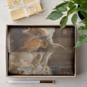 Papier Mousseline Découpage Longhorn Cows Bar Boire Milkshakes (Cadeau)