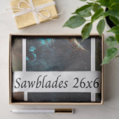 Papier Mousseline Decoupage Longhorns Bluebonnets Trees Handsaws (Cadeau)