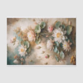 Papier Mousseline Découpage Lotus Dreams (Recto)