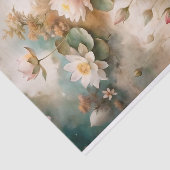 Papier Mousseline Découpage Lotus Dreams (Détail)