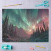 Papier Mousseline Découpage Lumières Nord époustouflantes (Artisanat)