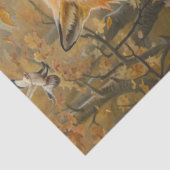 Papier Mousseline Découpage M. Fox Ponts et fille Lily (Détail)