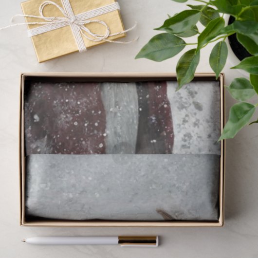 Papier Mousseline Decoupage Magical Moment Santa & His Horse Snowing (Cadeau)