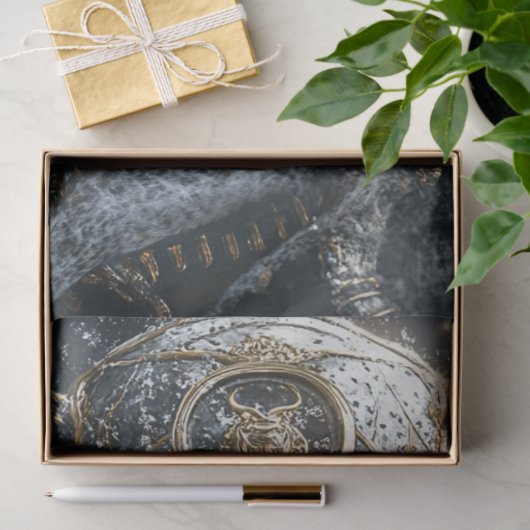 Papier Mousseline Découpage Magnifique Lion Luxar Guardian (Cadeau)