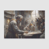 Papier Mousseline Découpage maître Renaissance (Recto)