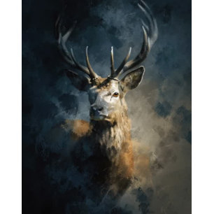Papier Mousseline Découpage Majestic 9 Point Cerfs Antlers