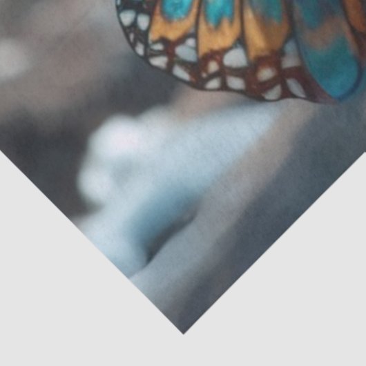 Papier Mousseline Découpage Majestic ailé Renard mythique (Détail)