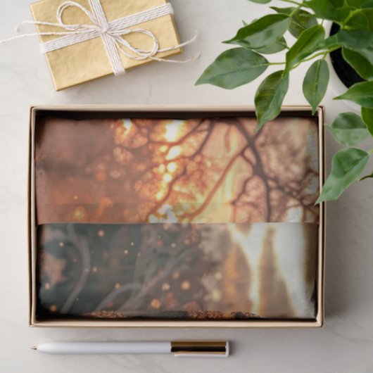 Papier Mousseline Decoupage Majestic Elephant Beautiful Lighting  (Cadeau)