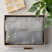 Papier Mousseline Découpage Majestic White Owl Éléments de neige (Cadeau)