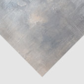 Papier Mousseline Découpage Majestic White Roster Sage Field (Détail)