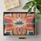 Papier Mousseline Découpage Mandala Digital Artwork Art psychédéliqu (Cadeau)