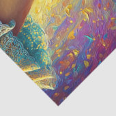 Papier Mousseline Découpage Marche fantasque de l'indépendance (Détail)