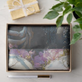 Papier Mousseline Découpage Mariage de squelette victorien en rose (Cadeau)