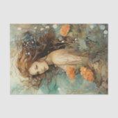 PAPIER MOUSSELINE DÉCOUPAGE MARITIME PRINCIPAL DE LA MER (Recto)