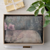 Papier Mousseline DÉCOUPAGE MÉDIA Pleine lune ET OISEAU (Cadeau)