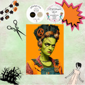 Papier Mousseline Découpage Mme Moster Bold Orange Industria