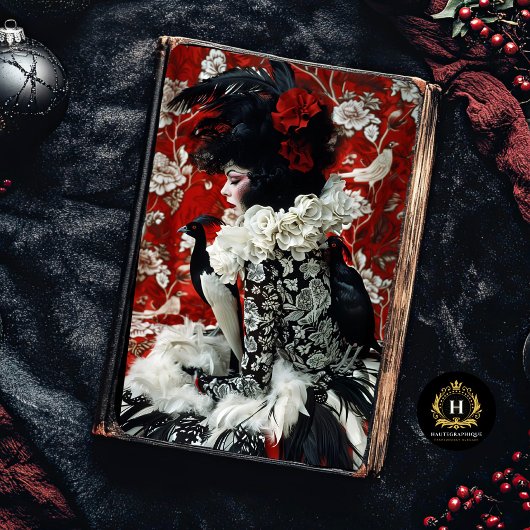 Papier Mousseline Découpage mode gothique