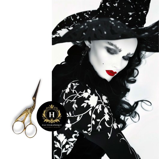 Papier Mousseline Découpage mode gothique