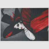 Papier Mousseline Découpage mode gothique (Recto)