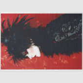 Papier Mousseline Découpage mode gothique (Recto)